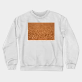 Brown cane sugar closeup Crewneck Sweatshirt